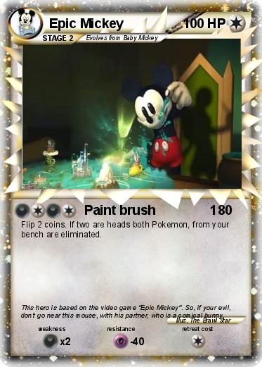 Pokemon Epic Mickey
