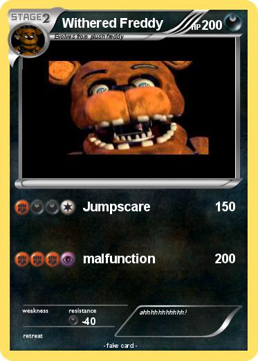 Pokemon Withered Freddy