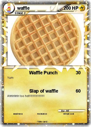 Pokemon waffle