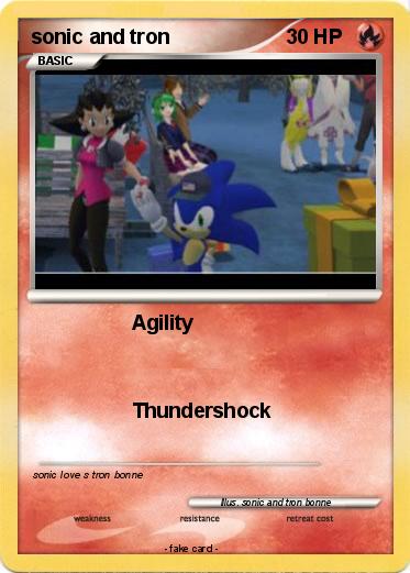 Pokemon sonic and tron