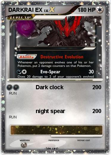 Pokemon DARKRAI EX