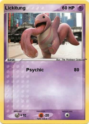 Pokemon Lickitung