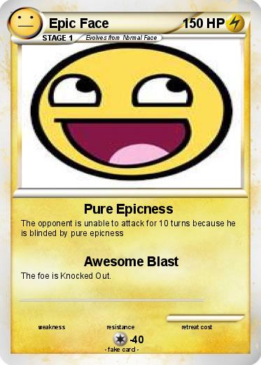 Pokemon Epic Face