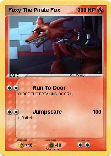Pokemon Foxy The Pirate Fox