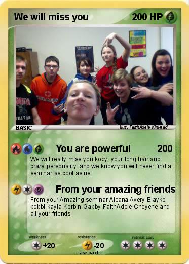 Pokemon We will miss you