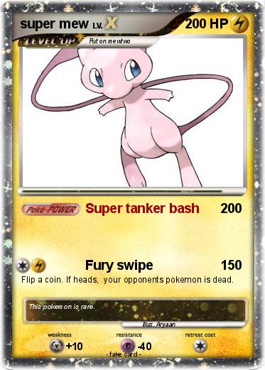 Pokemon super mew