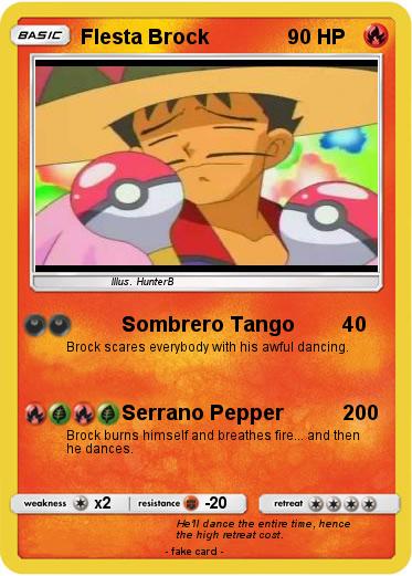 Pokemon FIesta Brock