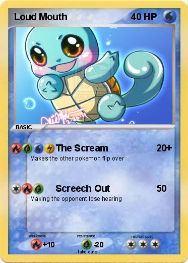 Pokemon Loud Mouth