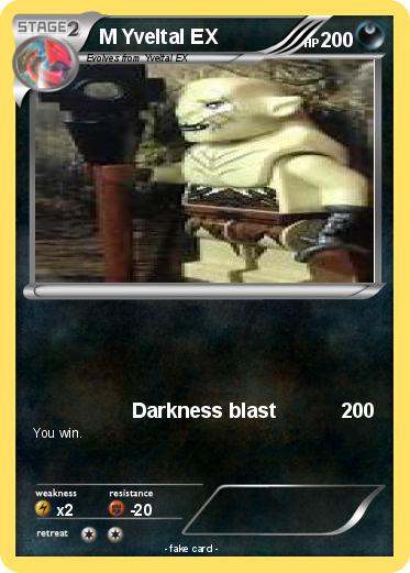 Pokemon M Yveltal EX