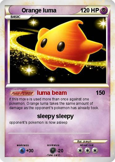 Pokemon Orange luma