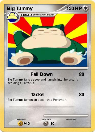 Pokemon Big Tummy