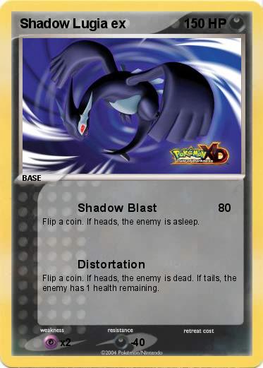 Pokemon Shadow Lugia ex