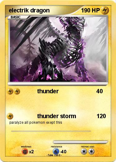 Pokemon electrik dragon