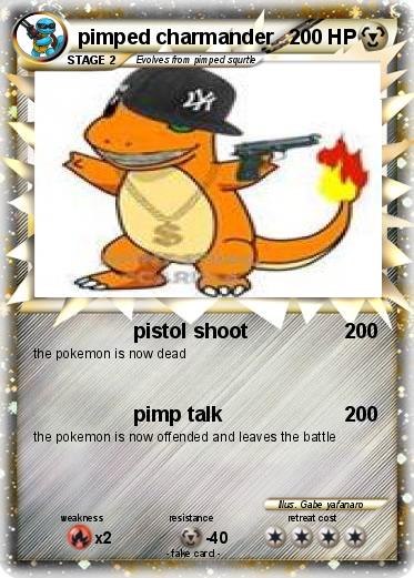 Pokemon pimped charmander