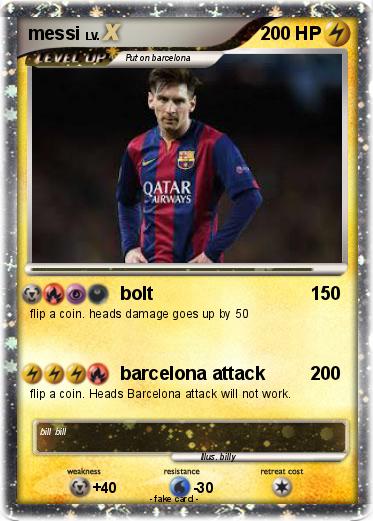 Pokemon messi