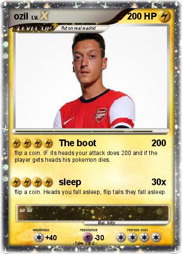 Pokemon ozil