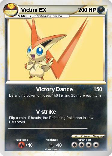 Pokemon Victini EX