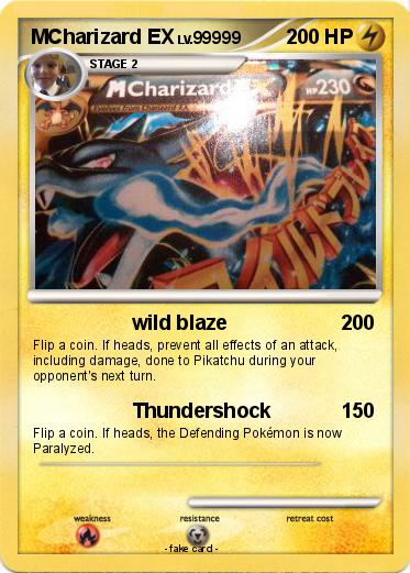 Pokemon MCharizard EX