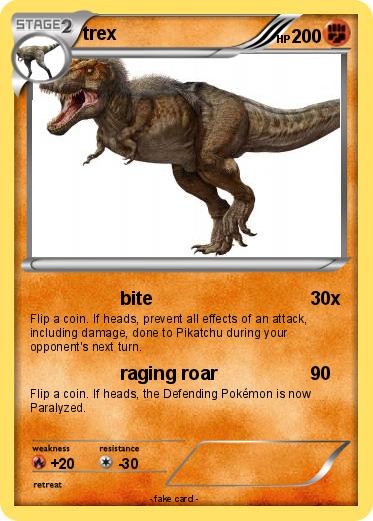 Pokemon trex