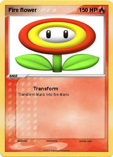 Pokemon Fire flower