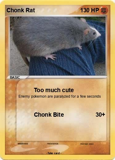 Pokemon Chonk Rat