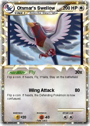 Pokemon Otsmar's Swellow