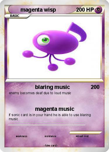 Pokemon magenta wisp