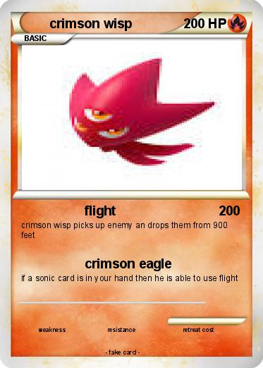 Pokemon crimson wisp
