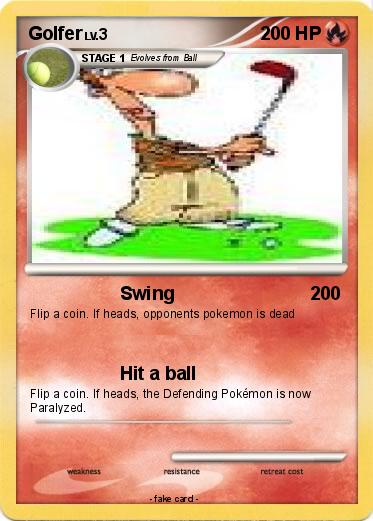 Pokemon Golfer