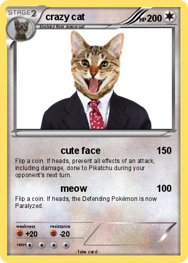 Pokemon crazy cat
