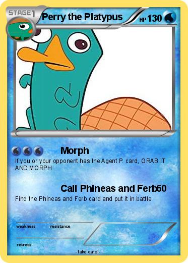 Pokemon Perry the Platypus