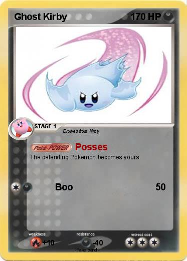Pokemon Ghost Kirby