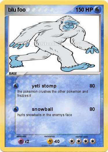 Pokemon blu foo