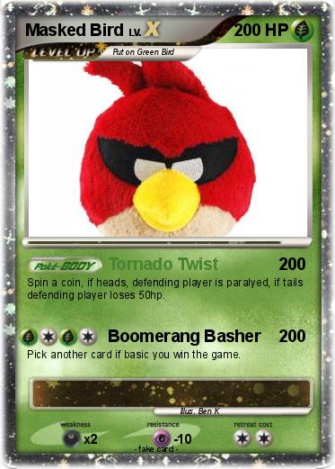 Pokemon Masked Bird