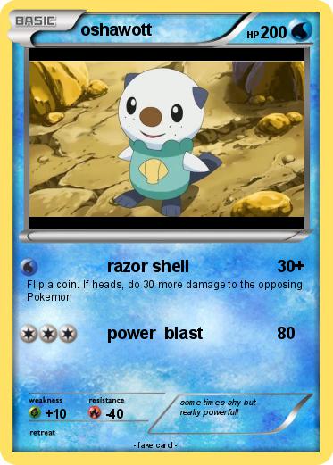 Pokemon oshawott