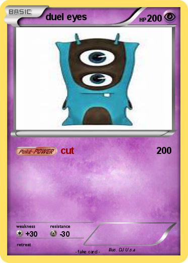 Pokemon duel eyes