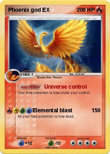 Pokemon Phoenix god EX
