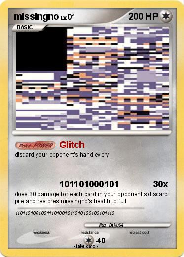 Pokemon missingno