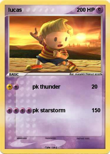 Pokemon lucas