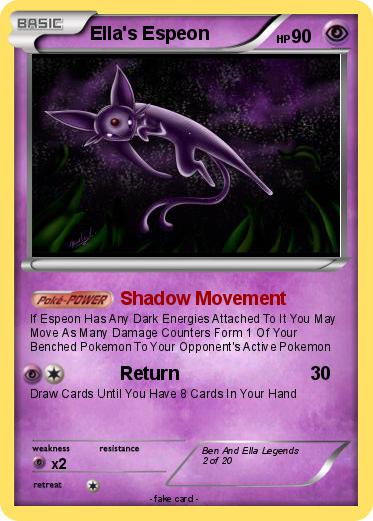 Pokemon Ella's Espeon