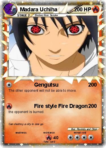 Pokemon Madara Uchiha
