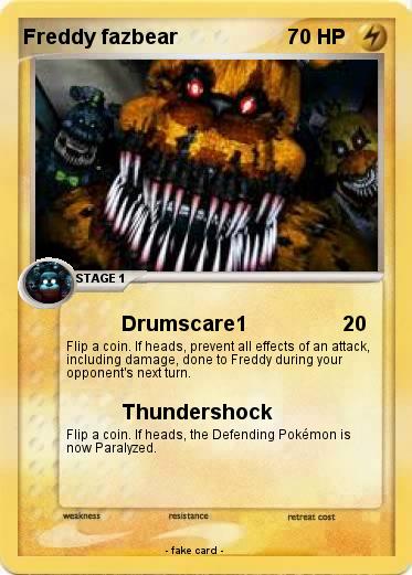 Pokemon Freddy fazbear