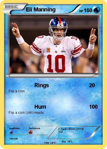 Pokemon Eli Manning