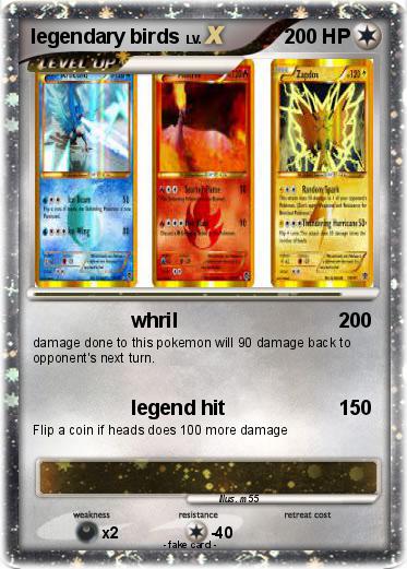 Pokemon legendary birds