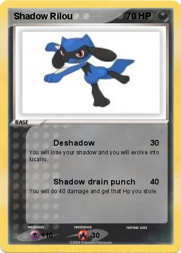 Pokemon Shadow Rilou