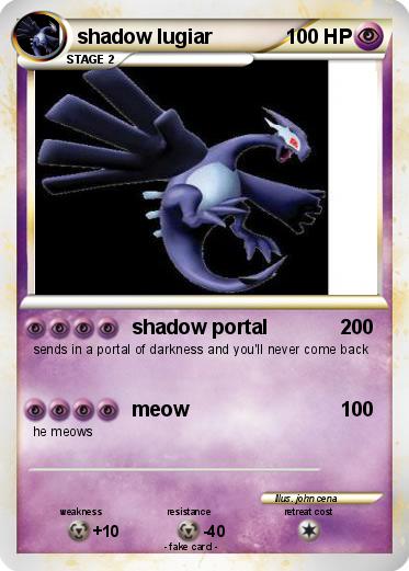 Pokemon shadow lugiar