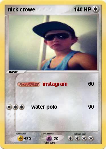 Pokemon nick crowe