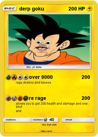 Pokemon derp goku