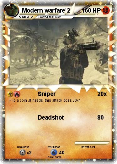 Pokemon Modern warfare 2