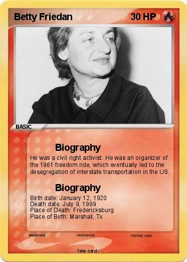 Pokemon Betty Friedan